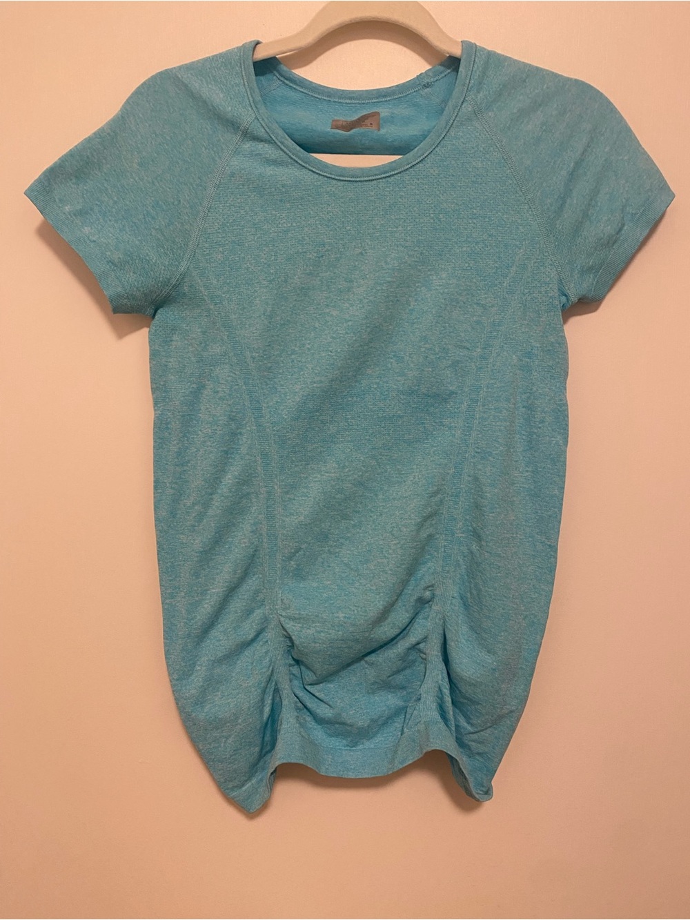 Athleta Fastest Track Tee Blue Small